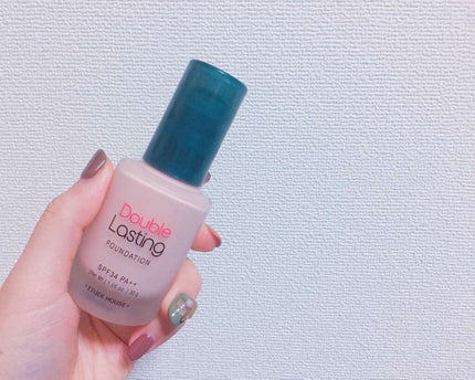 ダブルラスティング ファンデーション/ETUDE/リキッドファンデーションを使ったクチコミ(1枚目)