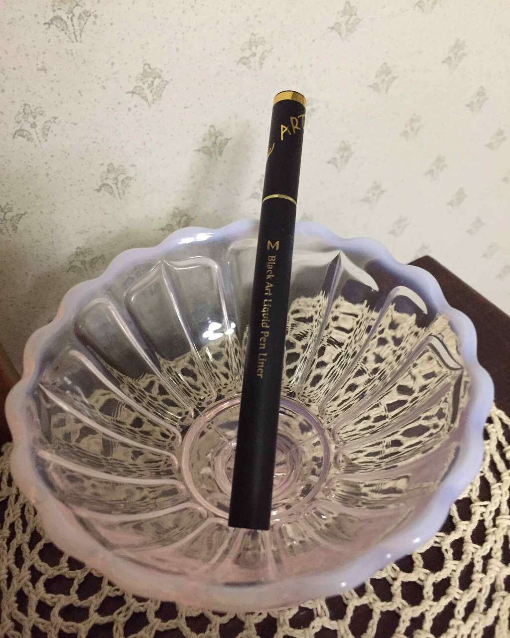 M ブラック アート リキッド ペンライナー/MISSHA/リキッドアイライナーを使ったクチコミ（1枚目）