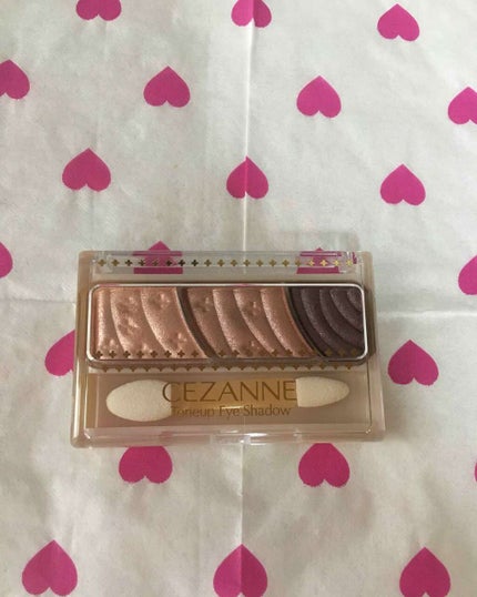 トーンアップアイシャドウ/CEZANNE/アイシャドウパレットを使ったクチコミ(1枚目)
