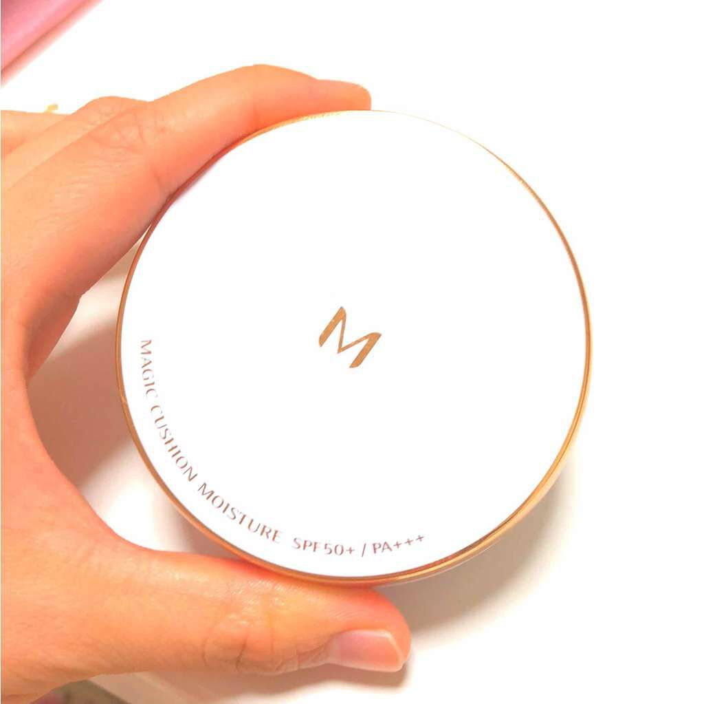 M クッション ファンデーション(モイスチャー)/MISSHA/クッションファンデーションを使ったクチコミ(1枚目)