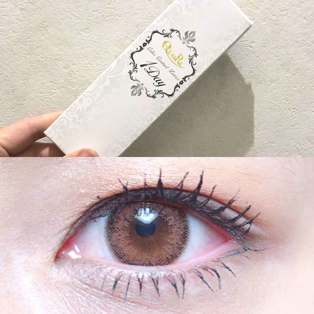 QuoRe/QuoRe/カラーコンタクトレンズを使ったクチコミ(1枚目)