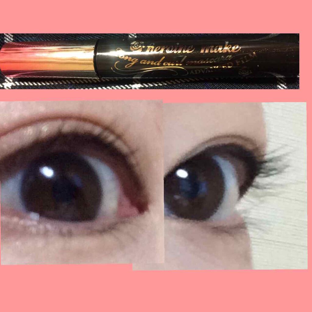 ロング&カールマスカラ アドバンストフィルム/ヒロインメイク/マスカラを使ったクチコミ(1枚目)