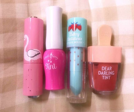 ベリーデリシャス カラーイン リキッドリップジューシー/ETUDE/口紅を使ったクチコミ(1枚目)