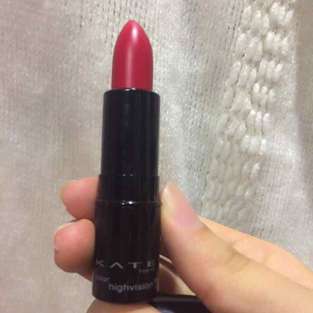 カラーハイビジョンルージュ/KATE/口紅を使ったクチコミ(1枚目)