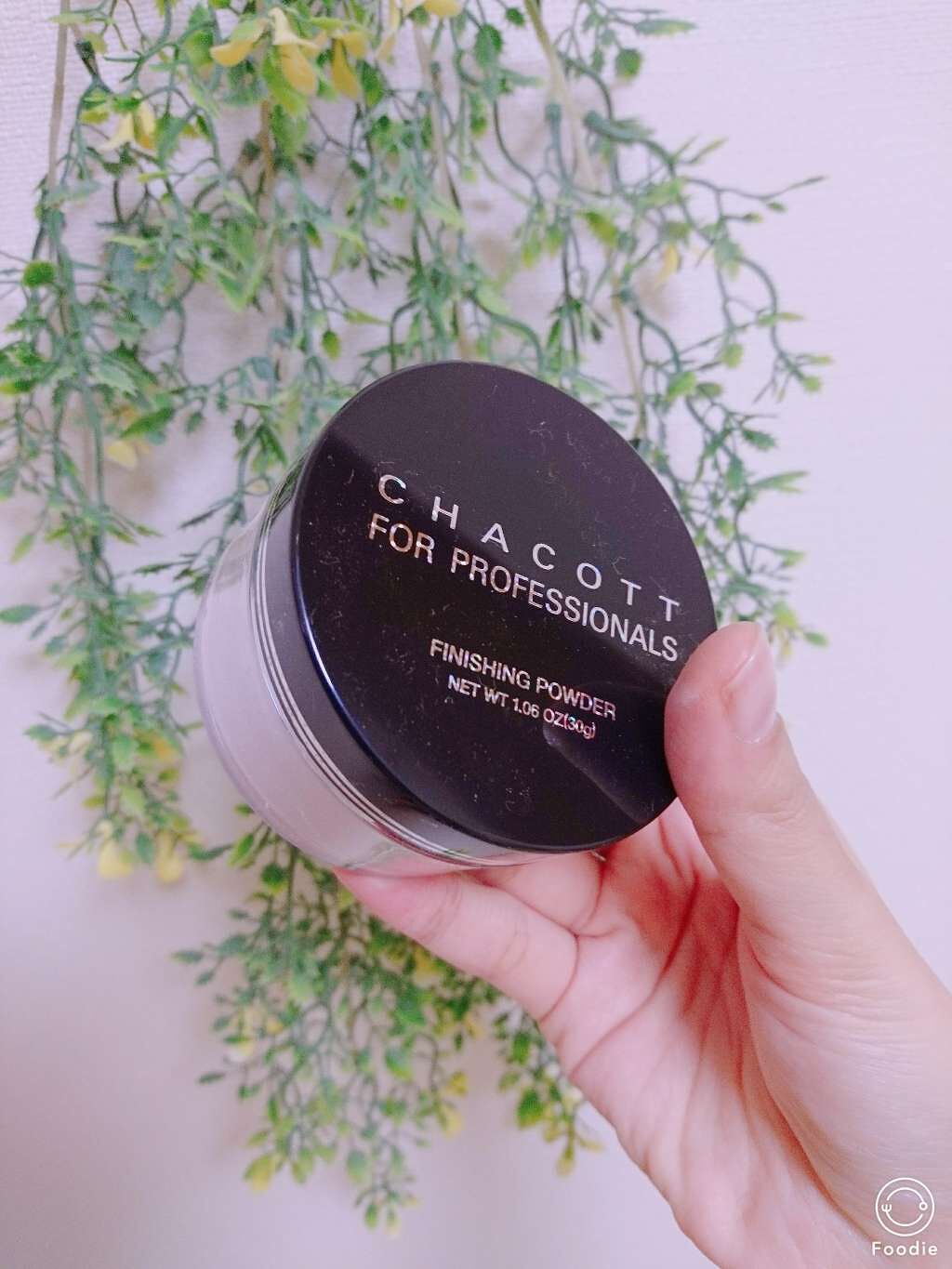 フィニッシングパウダー パールラメ入り/チャコット・コスメティクス/ルースパウダーを使ったクチコミ(1枚目)
