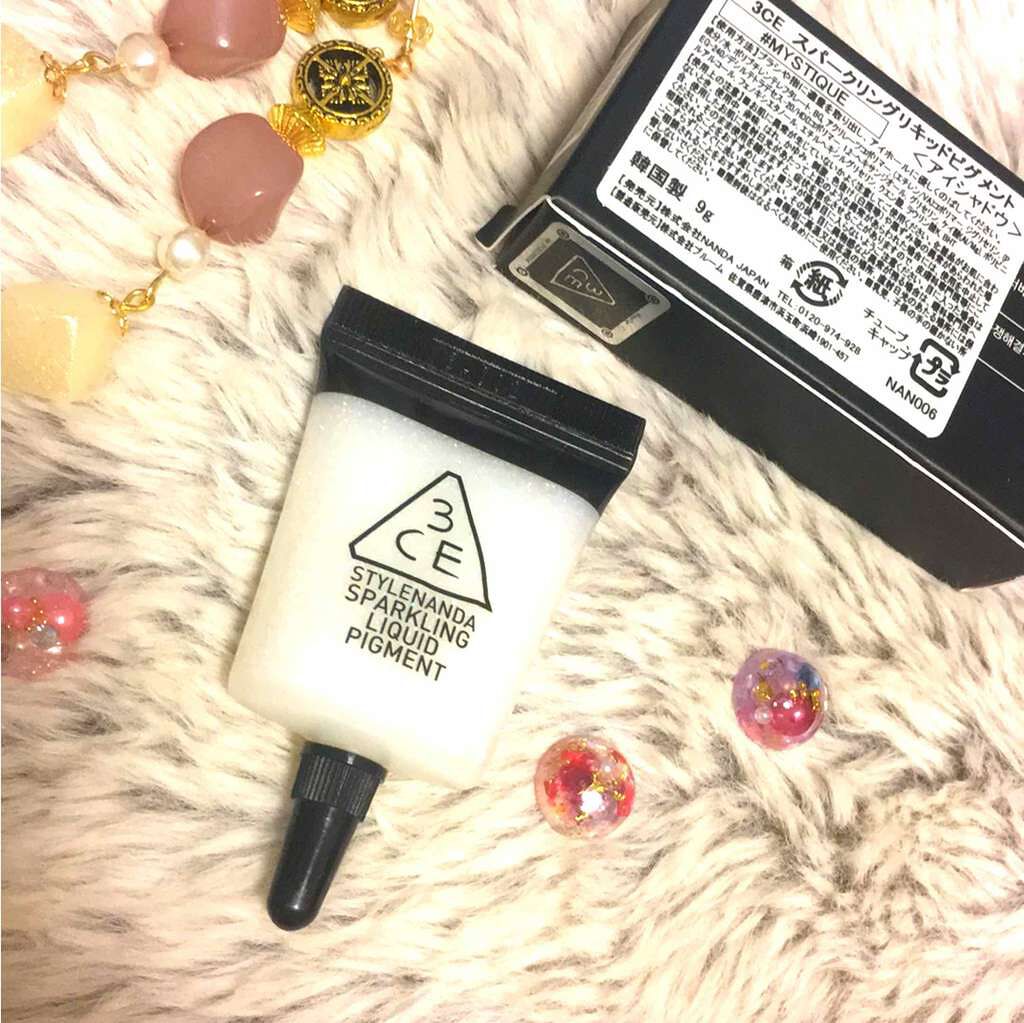スパークリングリキッドピグメント/3CE/リキッドアイシャドウを使ったクチコミ(1枚目)