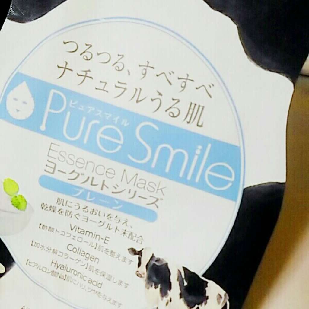ヨーグルトシリーズ プレーン/Pure Smile/シートマスク・パックを使ったクチコミ(1枚目)