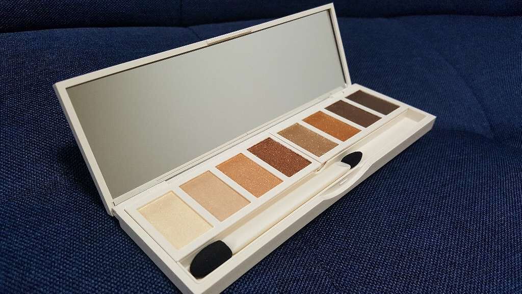 グラマラスヌード アイパレット (クリスマスコフレ 2017)/Visée/メイクアップキットを使ったクチコミ(1枚目)