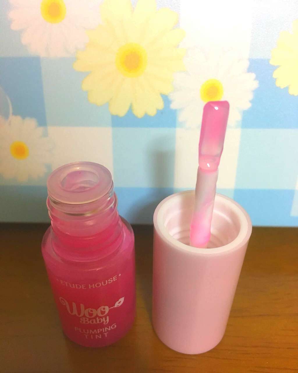 WOO リッププランパー ティント/ETUDE/リップグロスを使ったクチコミ(2枚目)