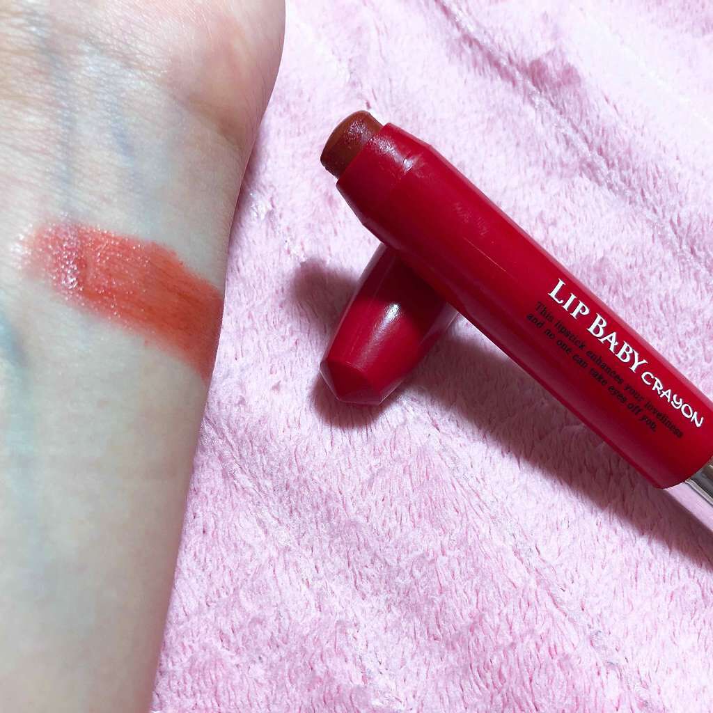 リップベビークレヨン/メンソレータム/口紅を使ったクチコミ(3枚目)