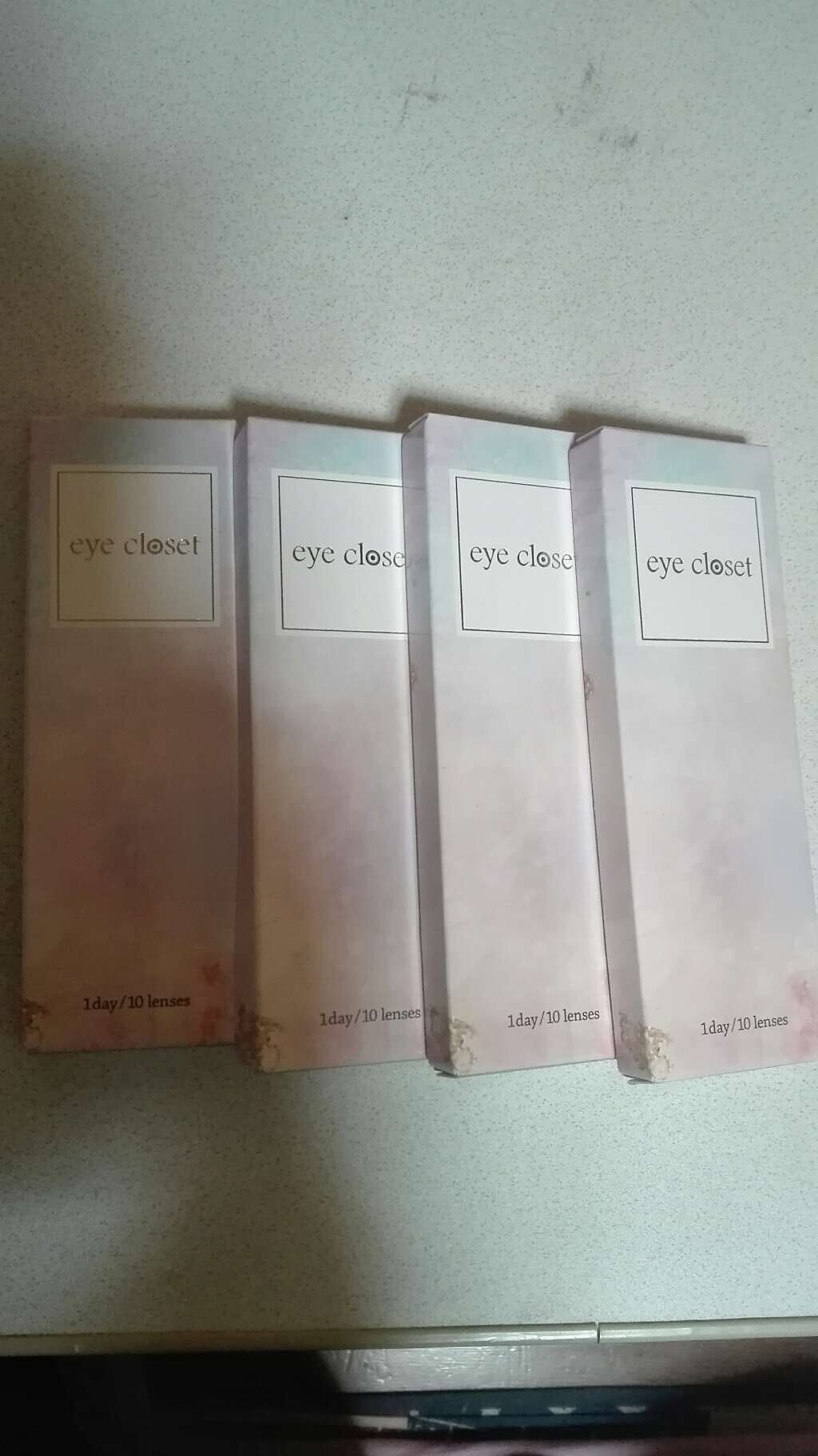 eye closet 1day SweetSeries "Girly"(アイクローゼットワンデースウィートシリーズ ガーリー)/EYE CLOSET/ワンデー(1DAY)カラコンを使ったクチコミ(1枚目)