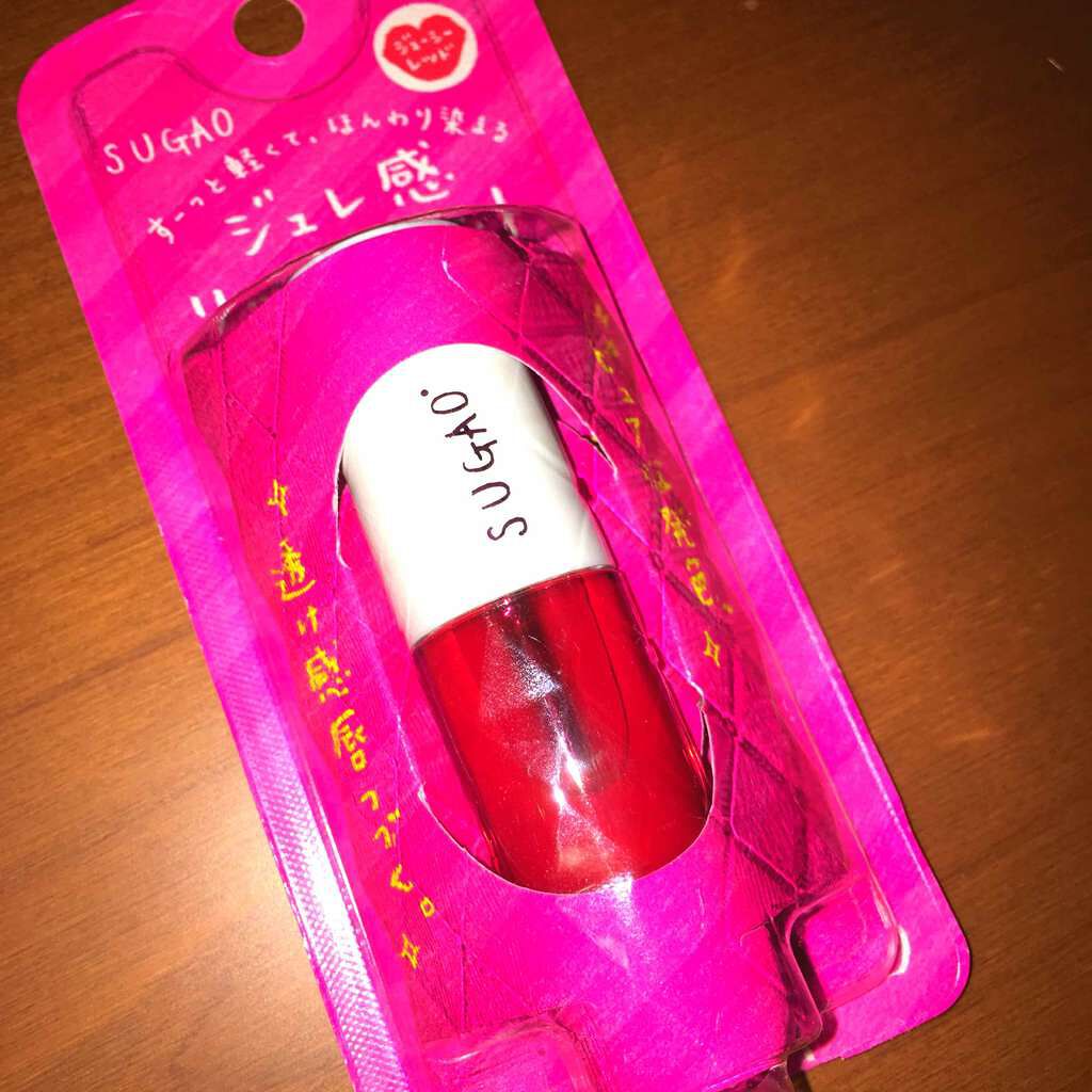 ジュレ感リップティント/SUGAO®/リップグロスを使ったクチコミ(1枚目)