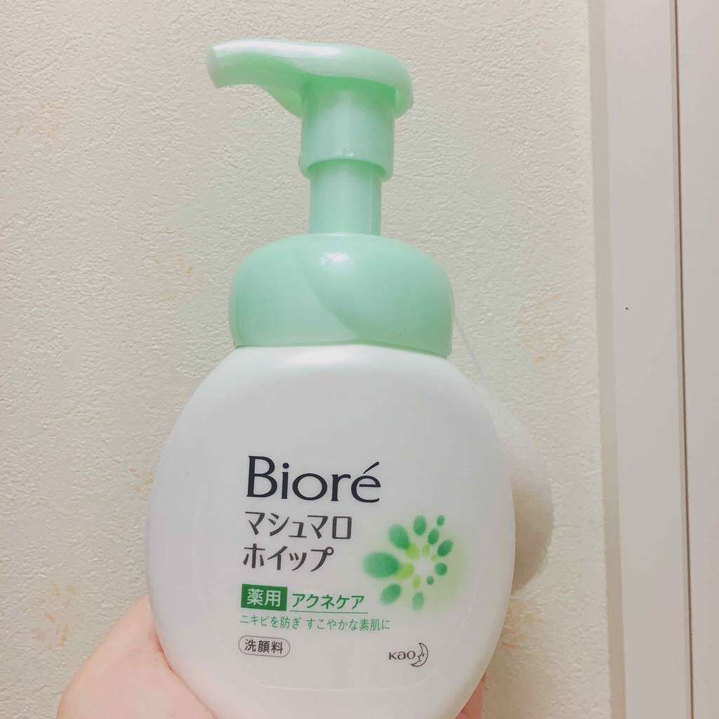 マシュマロホイップ 薬用アクネケア/ビオレ/泡洗顔を使ったクチコミ(1枚目)
