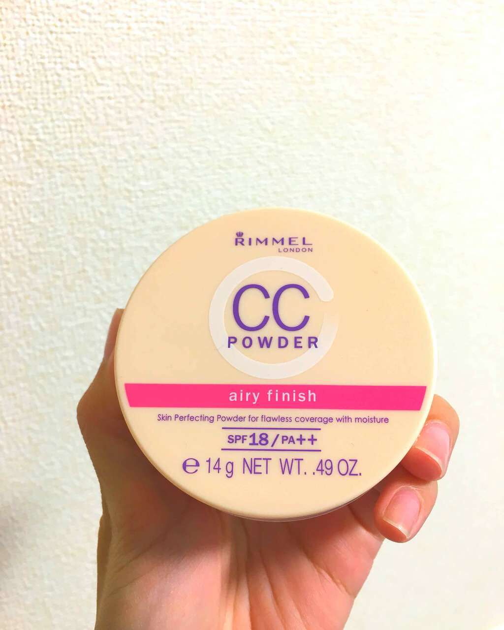CCパウダー エアリーフィニッシュ/リンメル ロンドン/ルースパウダーを使ったクチコミ（1枚目）
