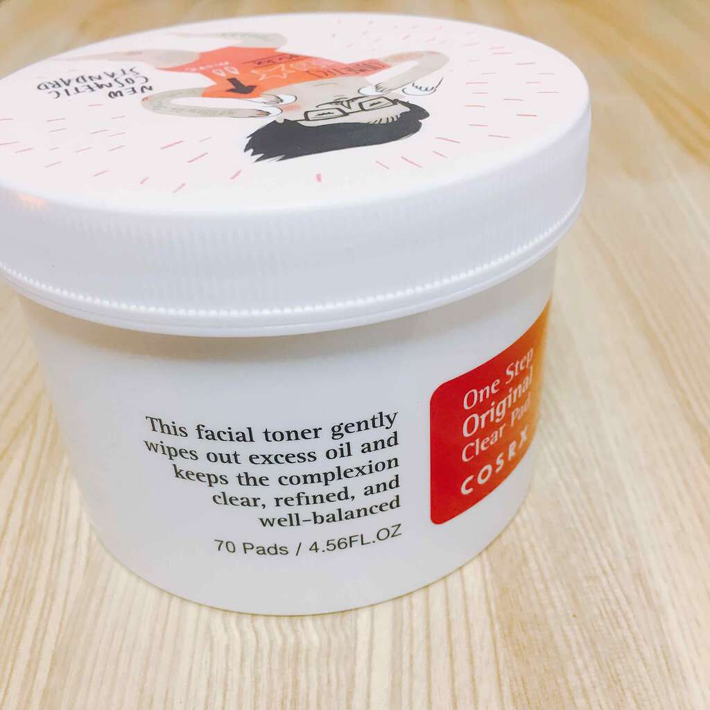 ワンステップオリジナルクリアパッド/COSRX/トナーパッドを使ったクチコミ（1枚目）