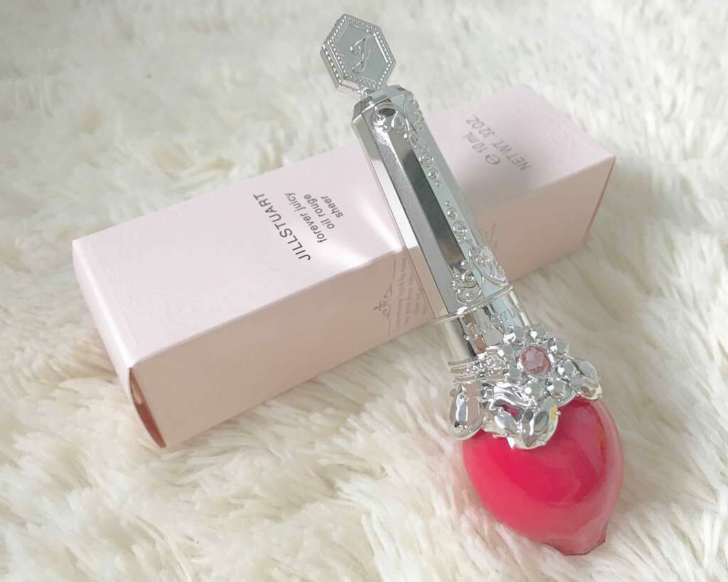 フォーエヴァージューシー オイルルージュ シアー/JILL STUART/口紅を使ったクチコミ(1枚目)