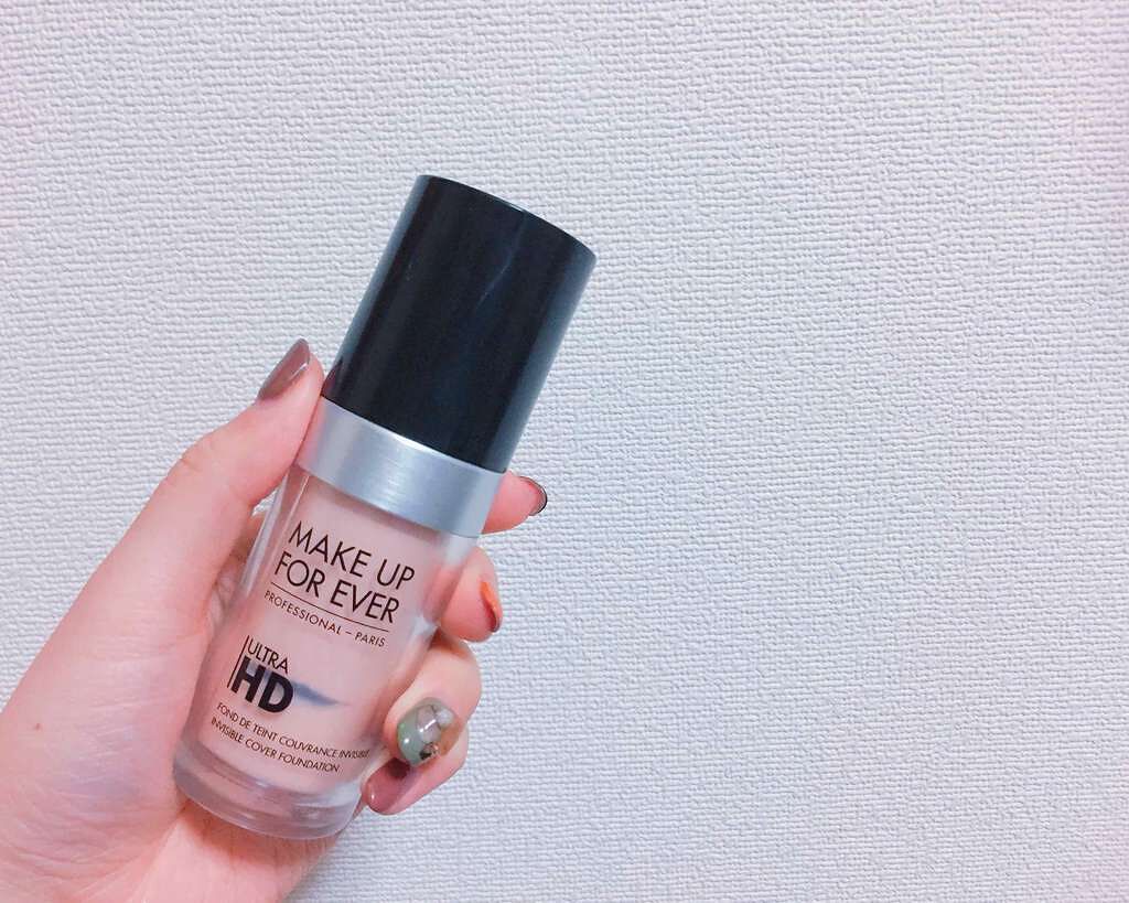 ウルトラHDファンデーション/MAKE UP FOR EVER/リキッドファンデーションを使ったクチコミ(1枚目)