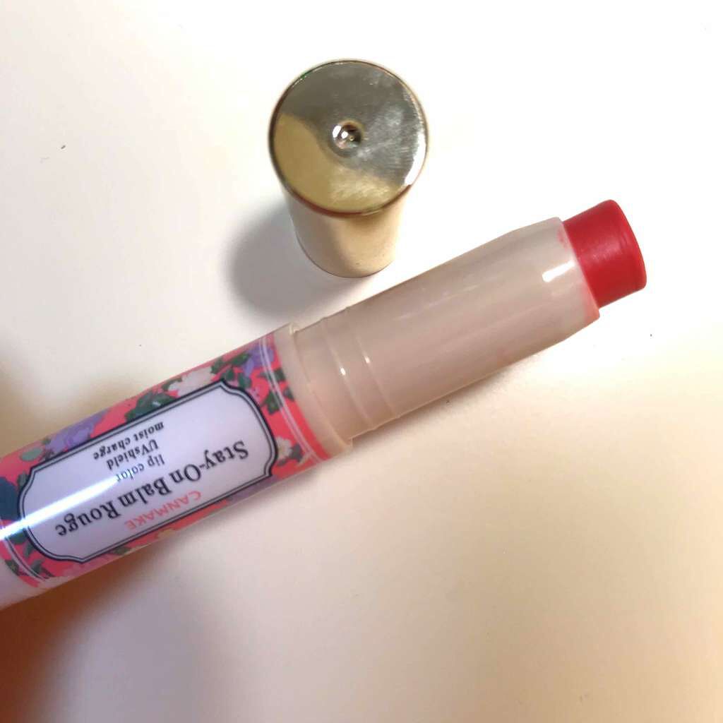 ステイオンバームルージュ/キャンメイク/口紅を使ったクチコミ(2枚目)