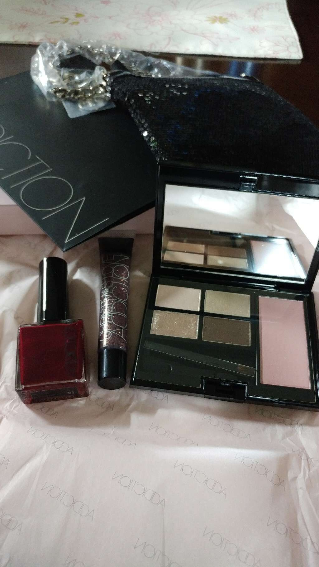 ホリデー アディクション クリスマス ラブ (クリスマスコフレ2017)/ADDICTION/メイクアップキットを使ったクチコミ(2枚目)