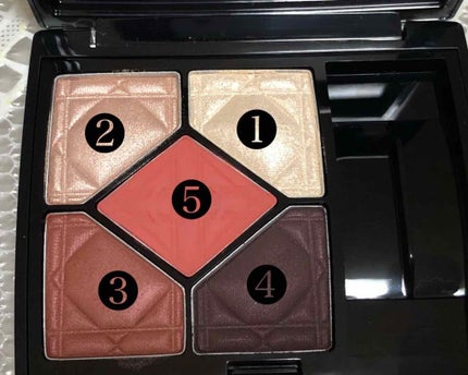 サンク クルール/Dior/アイシャドウパレットを使ったクチコミ(1枚目)