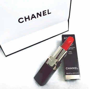 
CHANEL
ルージュ ココ シャネル 416


持っているリップの中で一番好きな
リップ💄です！
発色も綺麗で塗ったあと唇がぷるぷる！
一度塗りは淡いかんじの薄づきです💋



