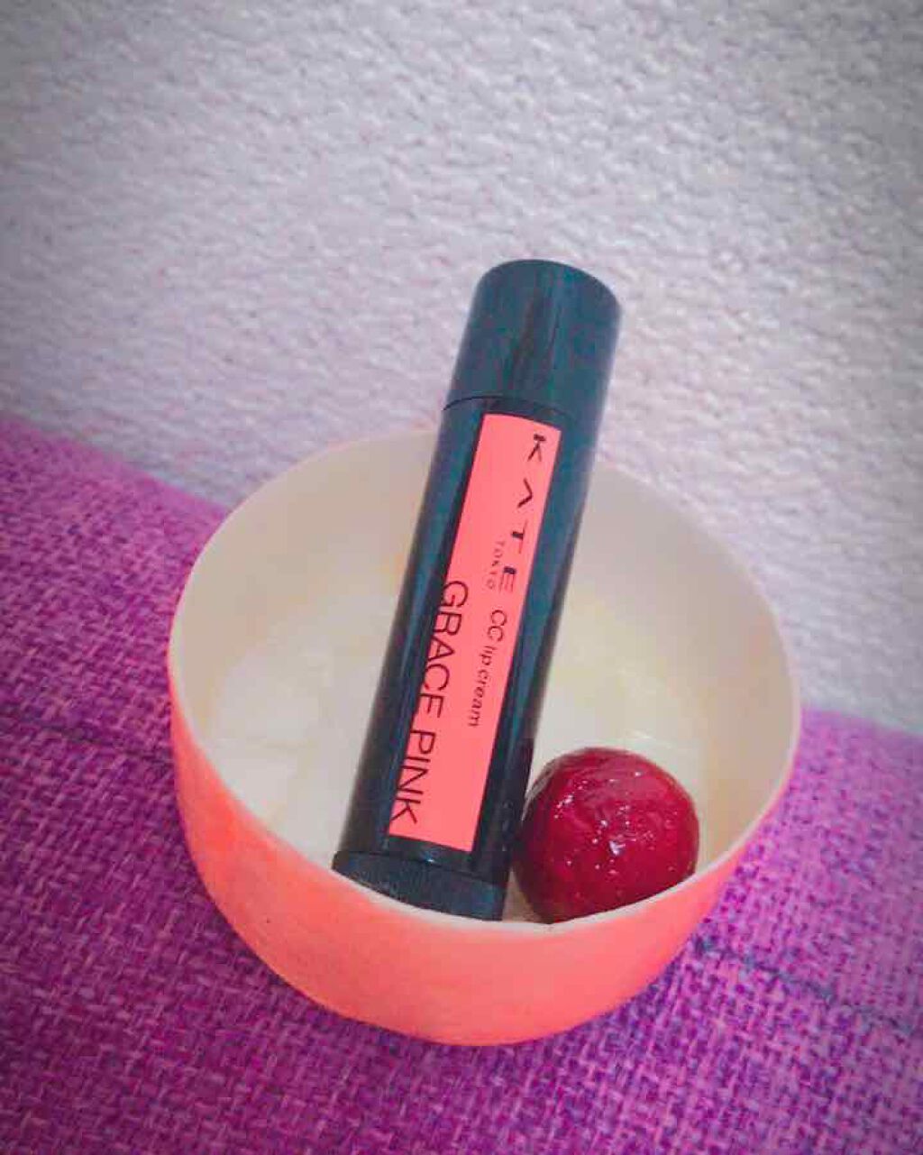 CCリップクリームN/KATE/リップケアを使ったクチコミ(2枚目)