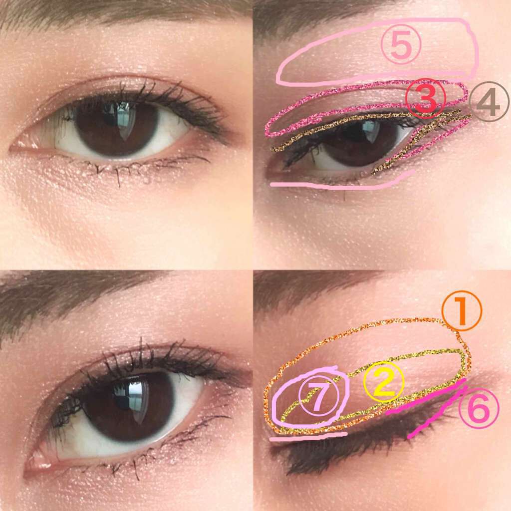 パーフェクトマルチアイズ/キャンメイク/アイシャドウパレットを使ったクチコミ（1枚目）