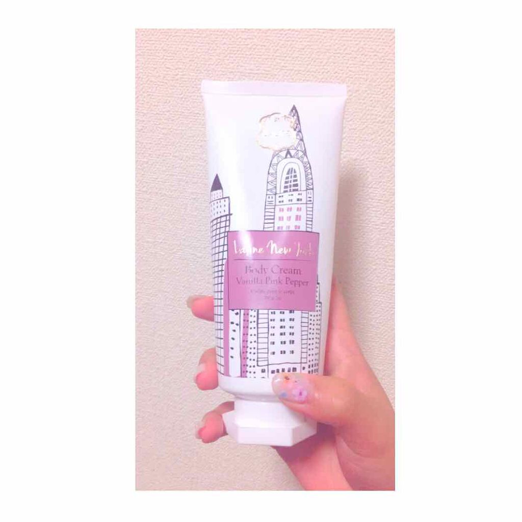 VANILLA PINK PEPPER  ボディクリーム/Laline/ボディクリームを使ったクチコミ（1枚目）