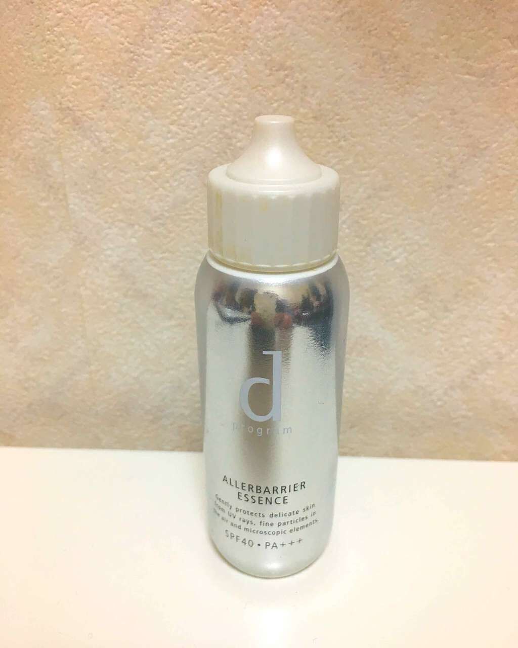 アレルバリア エッセンス/d プログラム/日焼け止め・UVケアを使ったクチコミ(1枚目)