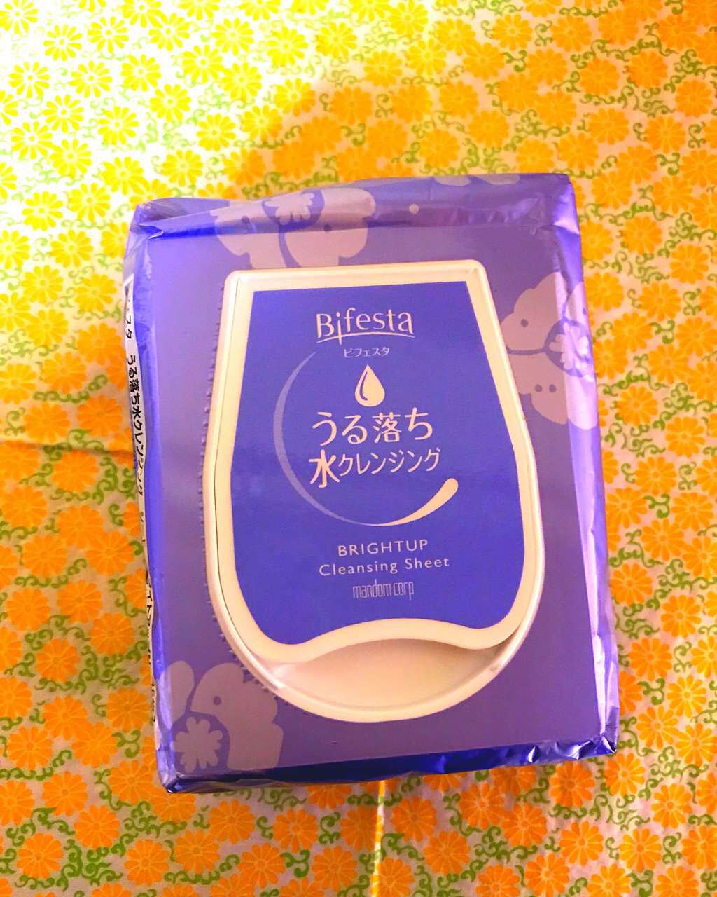 ミセラークレンジングシート ブライトアップ/ビフェスタ/クレンジングシートを使ったクチコミ(1枚目)