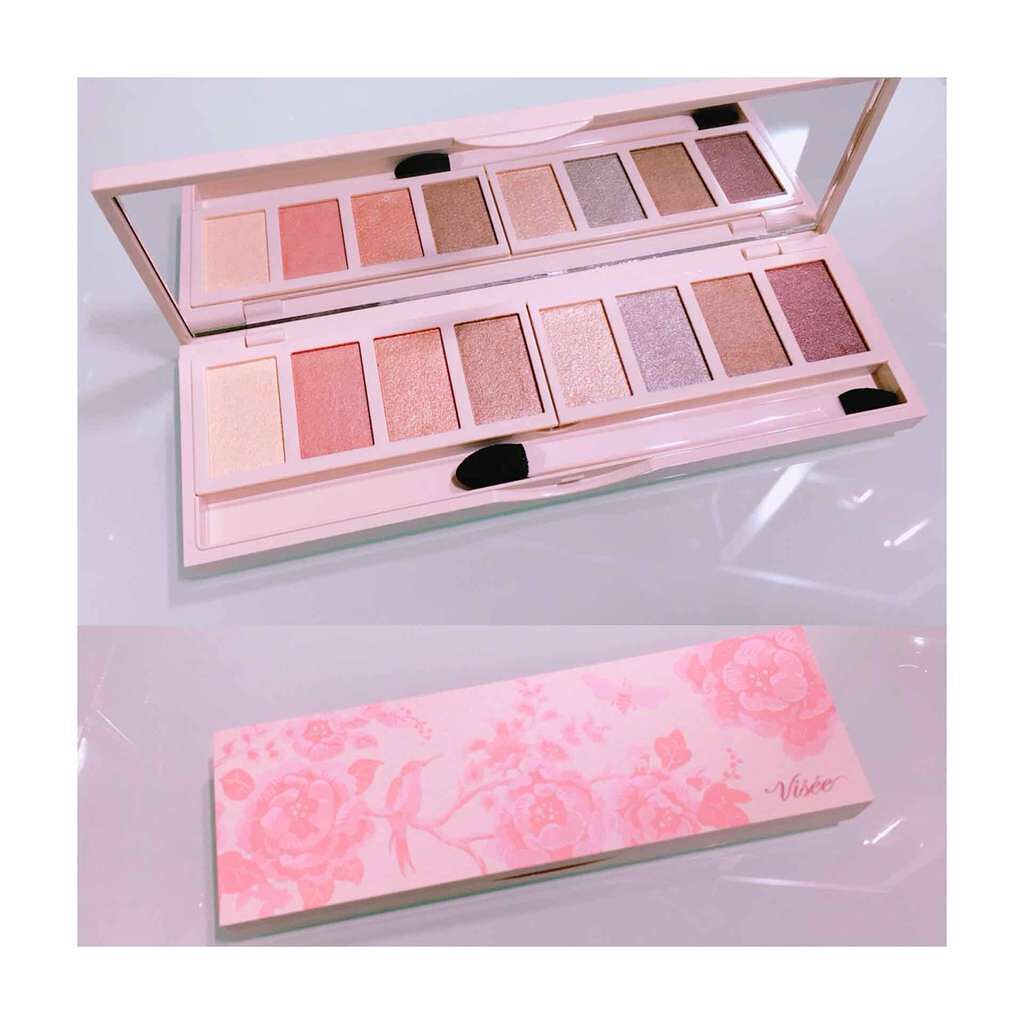 グラマラスヌード アイパレット (クリスマスコフレ 2017)/Visée/メイクアップキットを使ったクチコミ(1枚目)