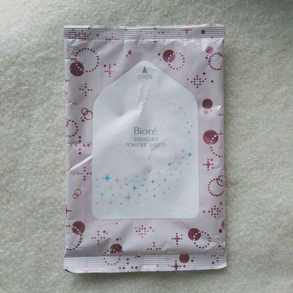 さらさらパウダーシート せっけんの香り (旧)/ビオレ/ボディシートを使ったクチコミ(1枚目)