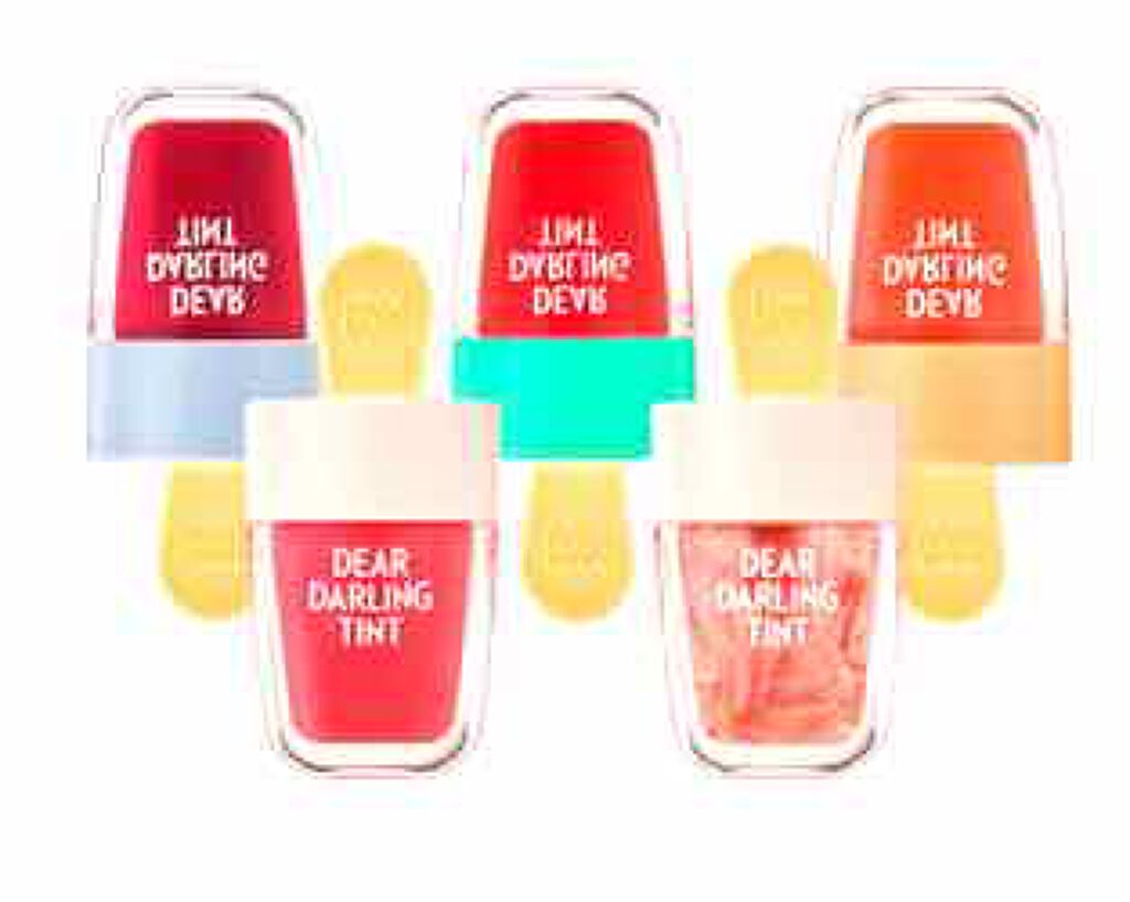 ディアダーリン ウォータージェルティント (アイスティント)/ETUDE/口紅を使ったクチコミ(1枚目)