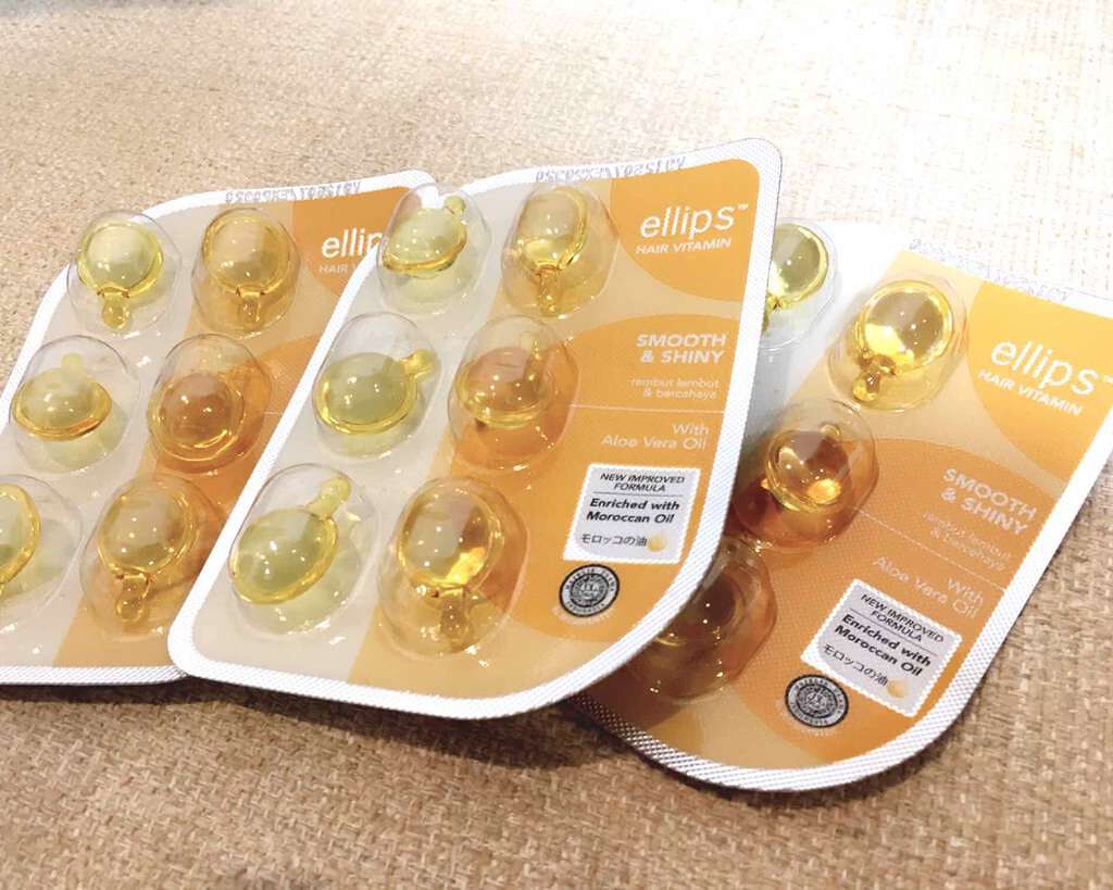 ヘアーオイル【トリートメント】/ellips/ヘアオイルを使ったクチコミ（1枚目）