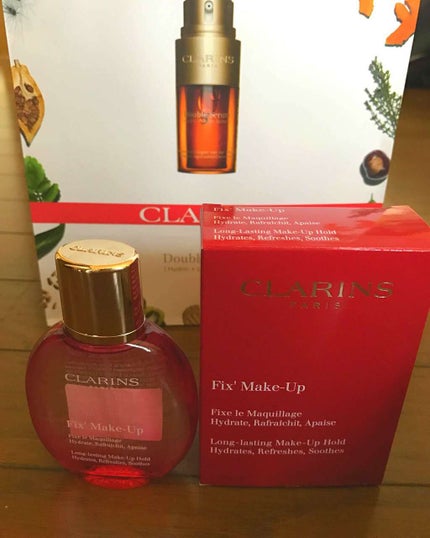 フィックス メイクアップ/CLARINS/ミスト状化粧水を使ったクチコミ(1枚目)