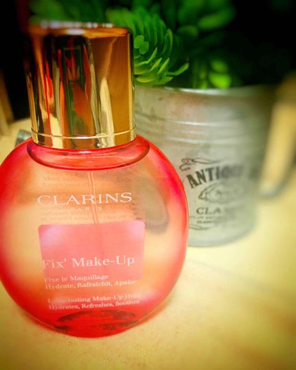 フィックス メイクアップ/CLARINS/ミスト状化粧水を使ったクチコミ(1枚目)