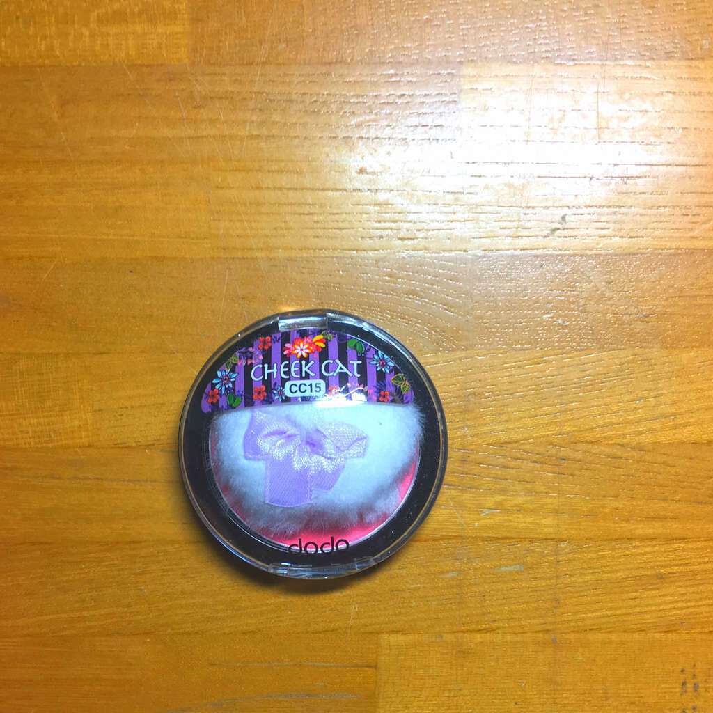 チークキャット/ドド/パウダーチークを使ったクチコミ(1枚目)