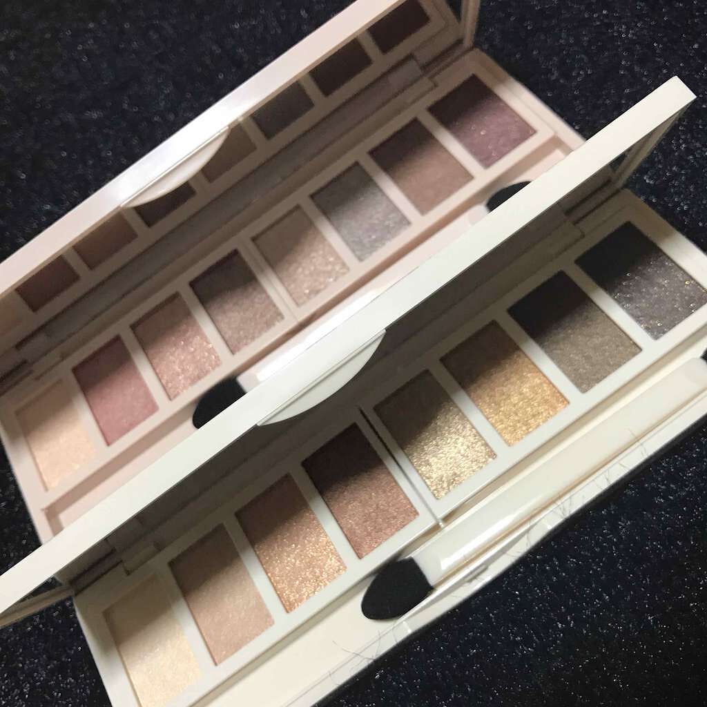 グラマラスヌード アイパレット (クリスマスコフレ 2017)/Visée/メイクアップキットを使ったクチコミ(2枚目)