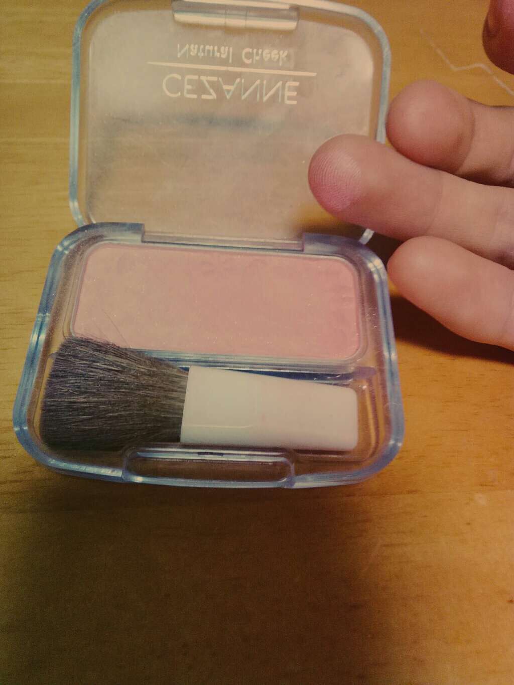 ナチュラル チークN/CEZANNE/パウダーチークを使ったクチコミ（3枚目）