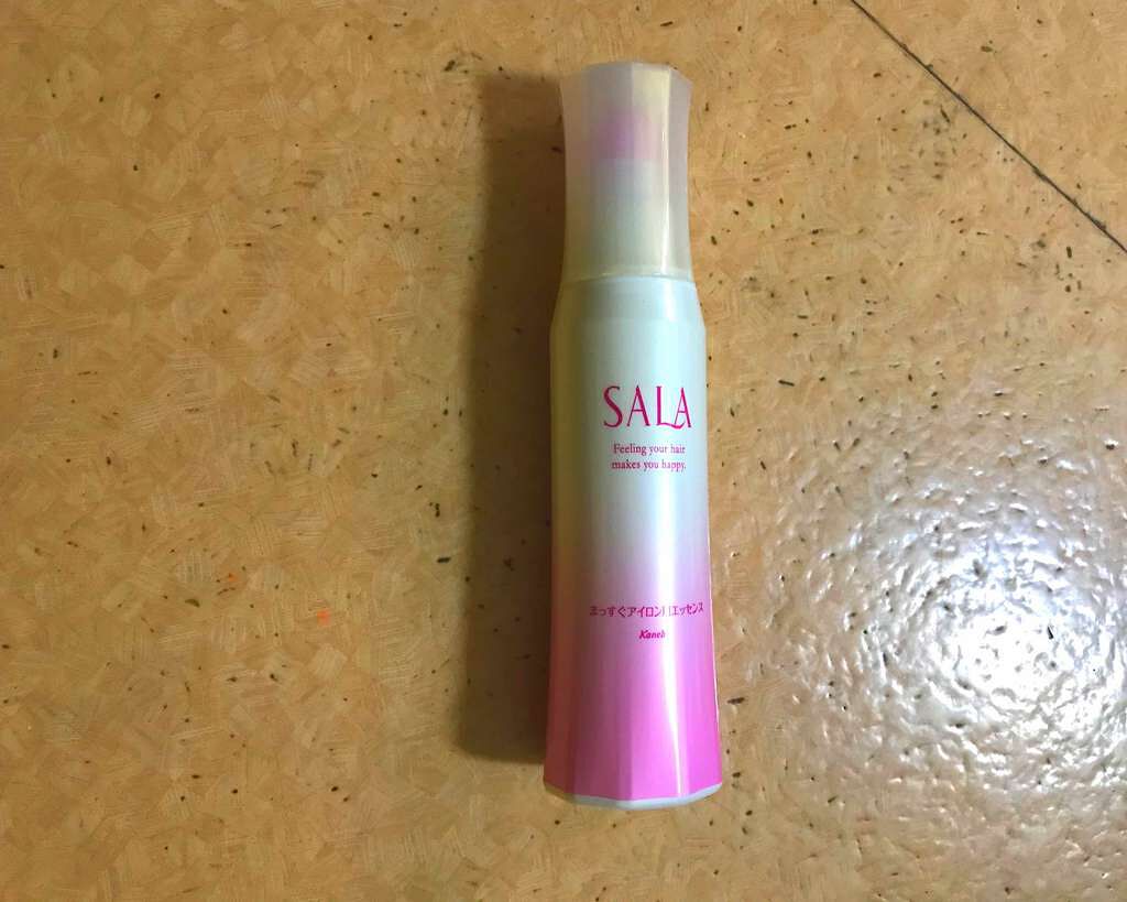 まっすぐアイロン用エッセンス/SALA/ヘアミストを使ったクチコミ(1枚目)