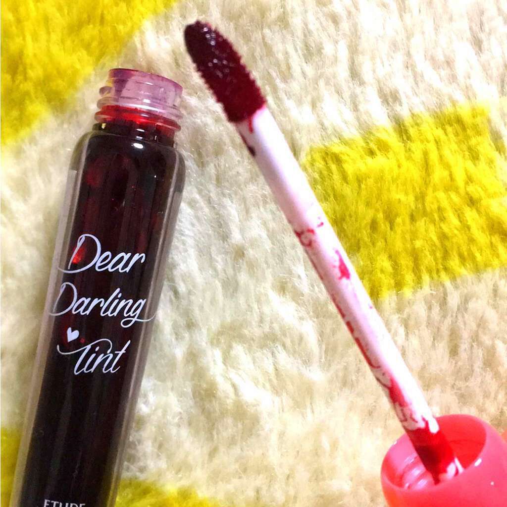 ディアダーリン ウォータージェルティント/ETUDE/リップティントを使ったクチコミ(2枚目)