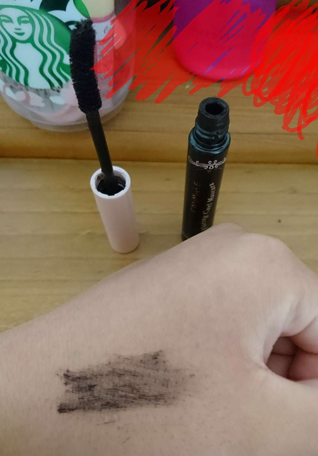 フレアリングカールマスカラ/キャンメイク/マスカラを使ったクチコミ(1枚目)