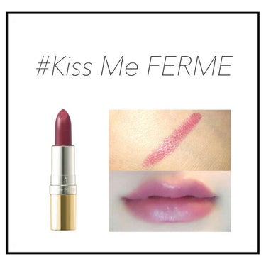 Kiss Me FERME
プルーフブライトルージュ 11番です 🌷


私が最近1番気に入っているこのリップ
900円というプチプラコスメなのに
乾燥もしないし むしろウルウルしてます ☺︎

公式サ