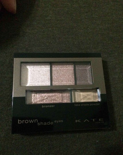 ブラウンシェードアイズ/KATE/アイシャドウパレットを使ったクチコミ(1枚目)