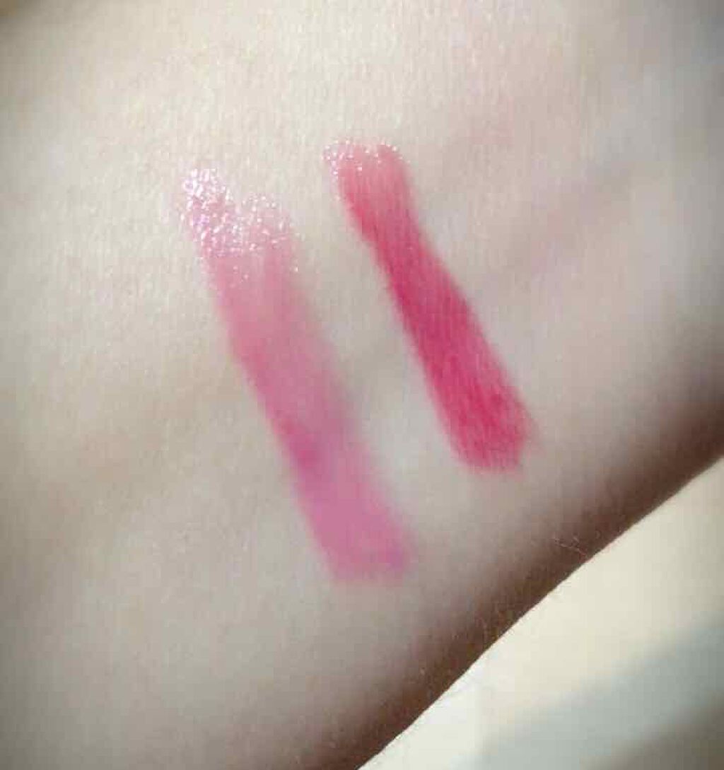 ATハイカラーリップグロス /セリア/リップグロスを使ったクチコミ(2枚目)