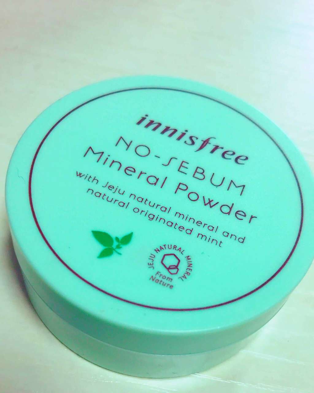 ノーセバム ミネラルパウダー/innisfree/ルースパウダーを使ったクチコミ(1枚目)
