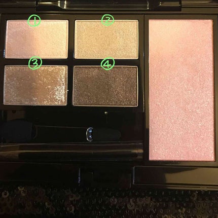 ホリデー アディクション クリスマス ラブ (クリスマスコフレ2017)/ADDICTION/メイクアップキットを使ったクチコミ(2枚目)