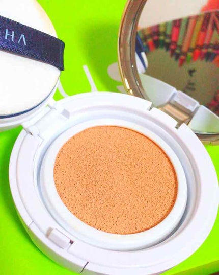 M クッション ファンデーション(モイスチャー)/MISSHA/クッションファンデーションを使ったクチコミ(2枚目)