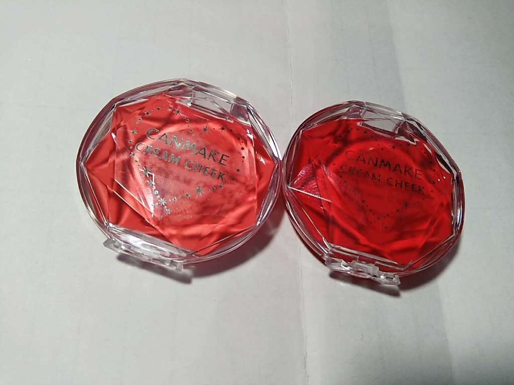 クリームチーク/キャンメイク/ジェル・クリームチークを使ったクチコミ(1枚目)