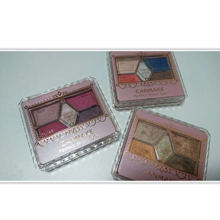 【旧品】パーフェクトスタイリストアイズ/キャンメイク/アイシャドウパレットを使ったクチコミ(1枚目)